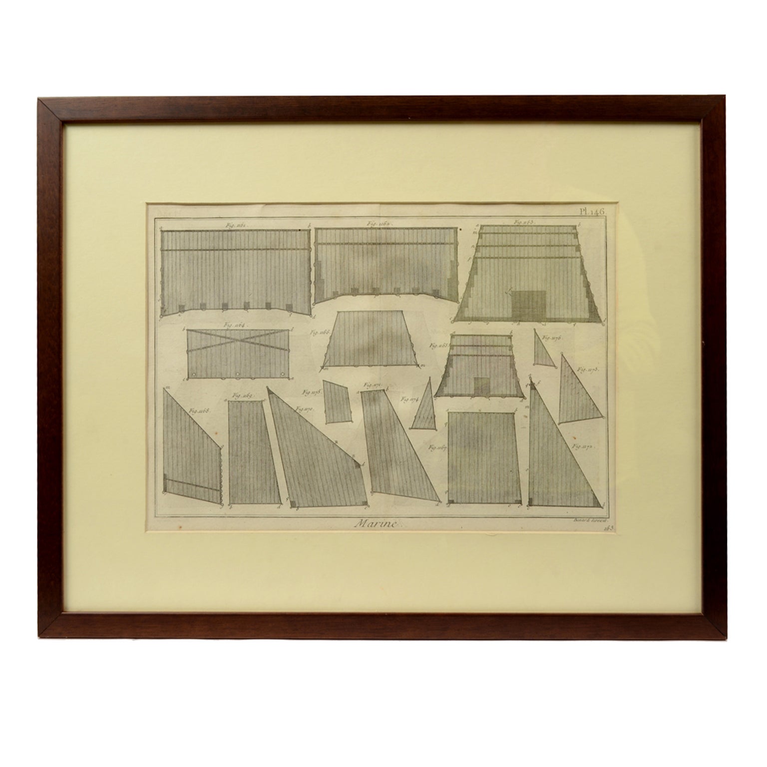 Print by Engraving on Copper Plate from the Volume Navigazione For Sale