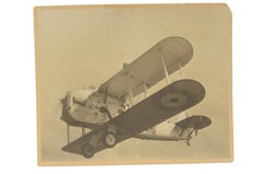 Vintage 1930-40s Historical Original Photo Depicting a Probably French Airplane