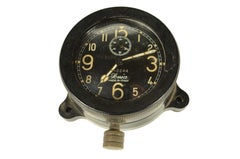 Horloge de tableau de bord aéronautique en bakélite, modèle Sonia 1-2244