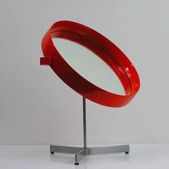 Mid-Century Uno and Osten Kristiansson Table Mirror for Luxus Vittsjö