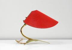 Mid-Century Austrian Table Lamp in the Manner of Jt Kalmar