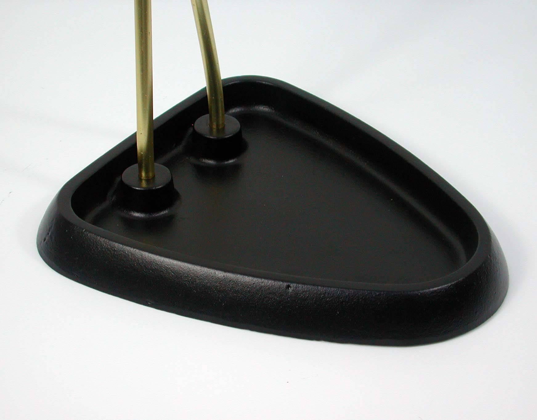 Mid-20th Century 1950s Midcentury Austrian Loop Umbrella Stand / Cane Stand