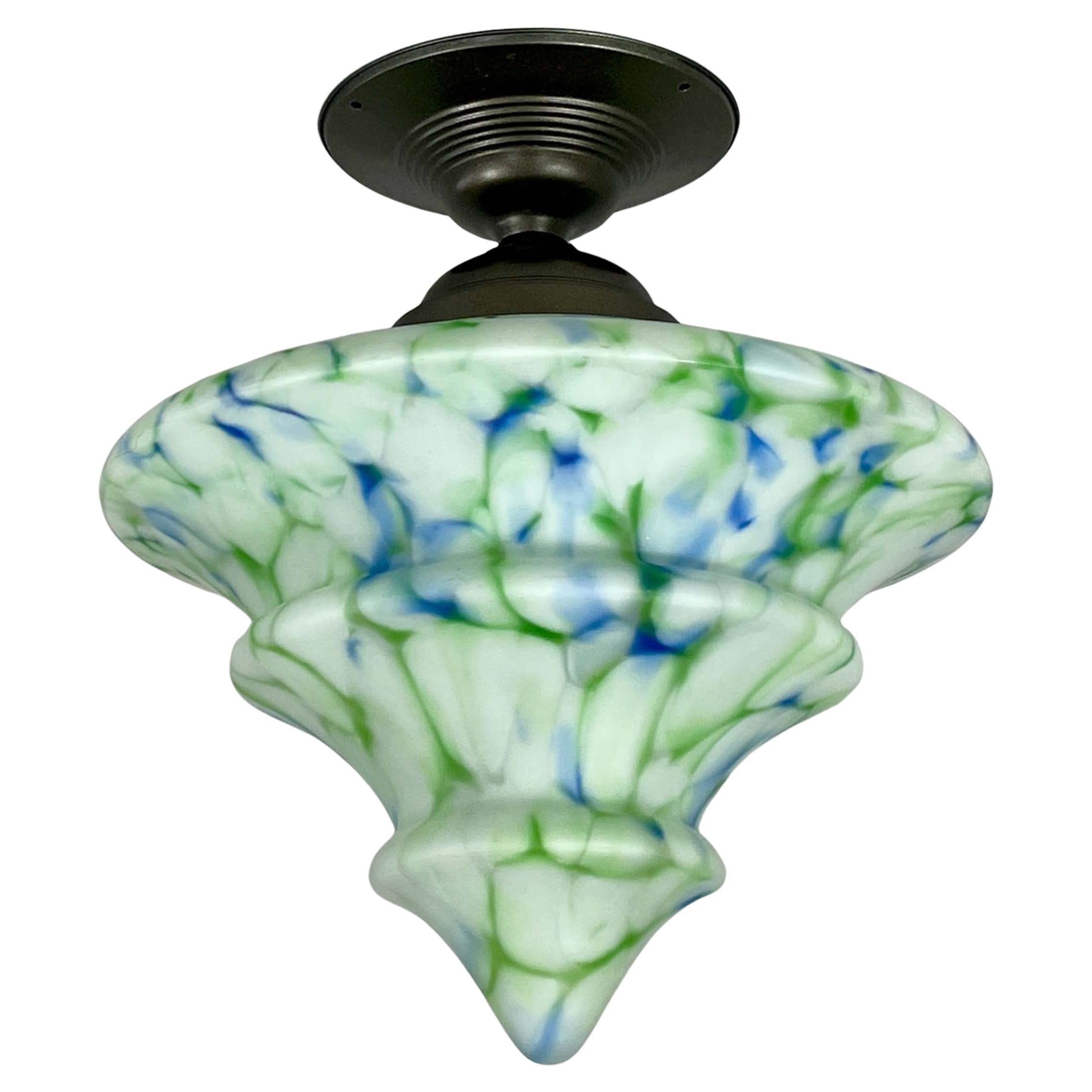 Art Deco Flush Mount, Germany 1930s For Sale