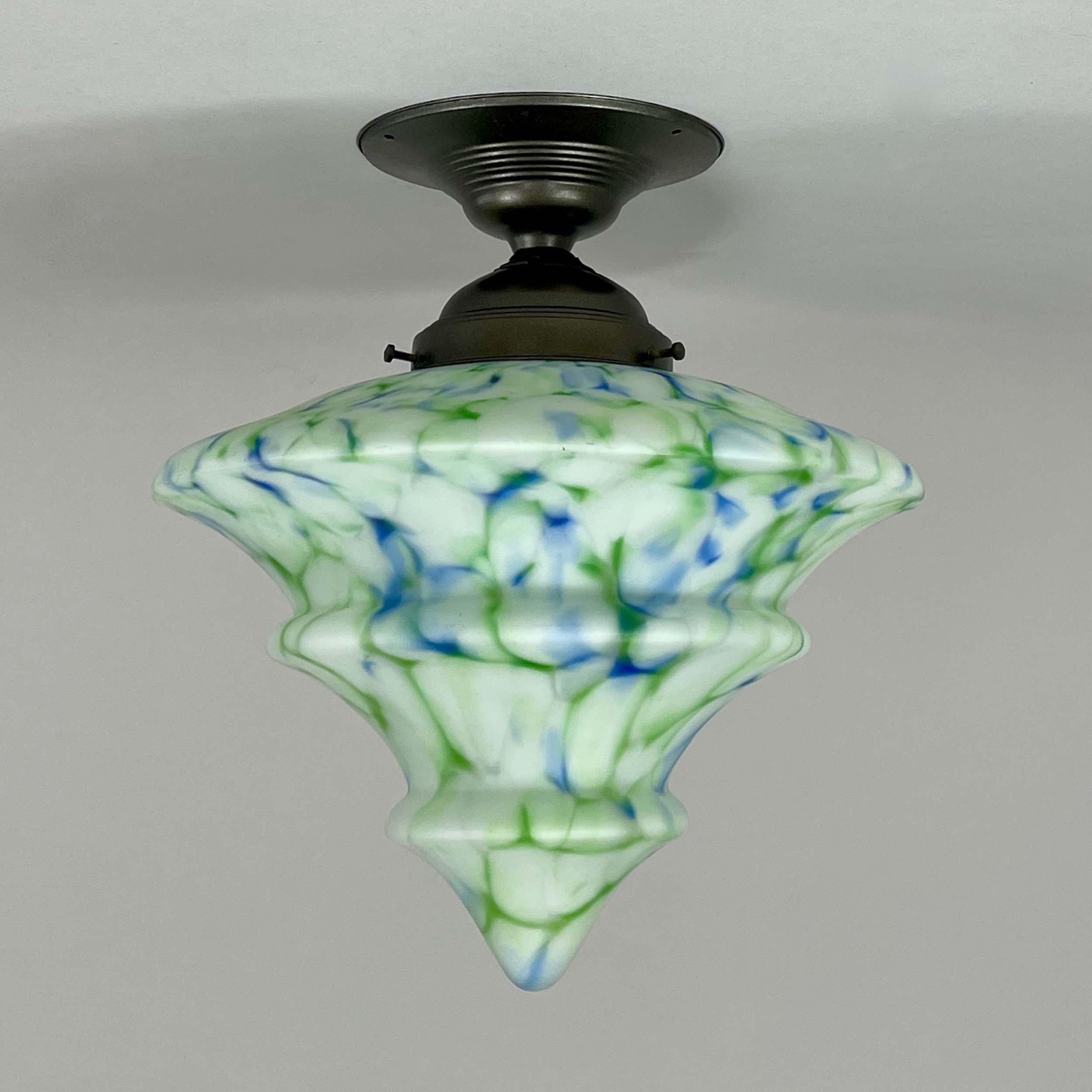 Art Deco Flush Mount, Germany 1930s In Good Condition For Sale In NUEMBRECHT, NRW