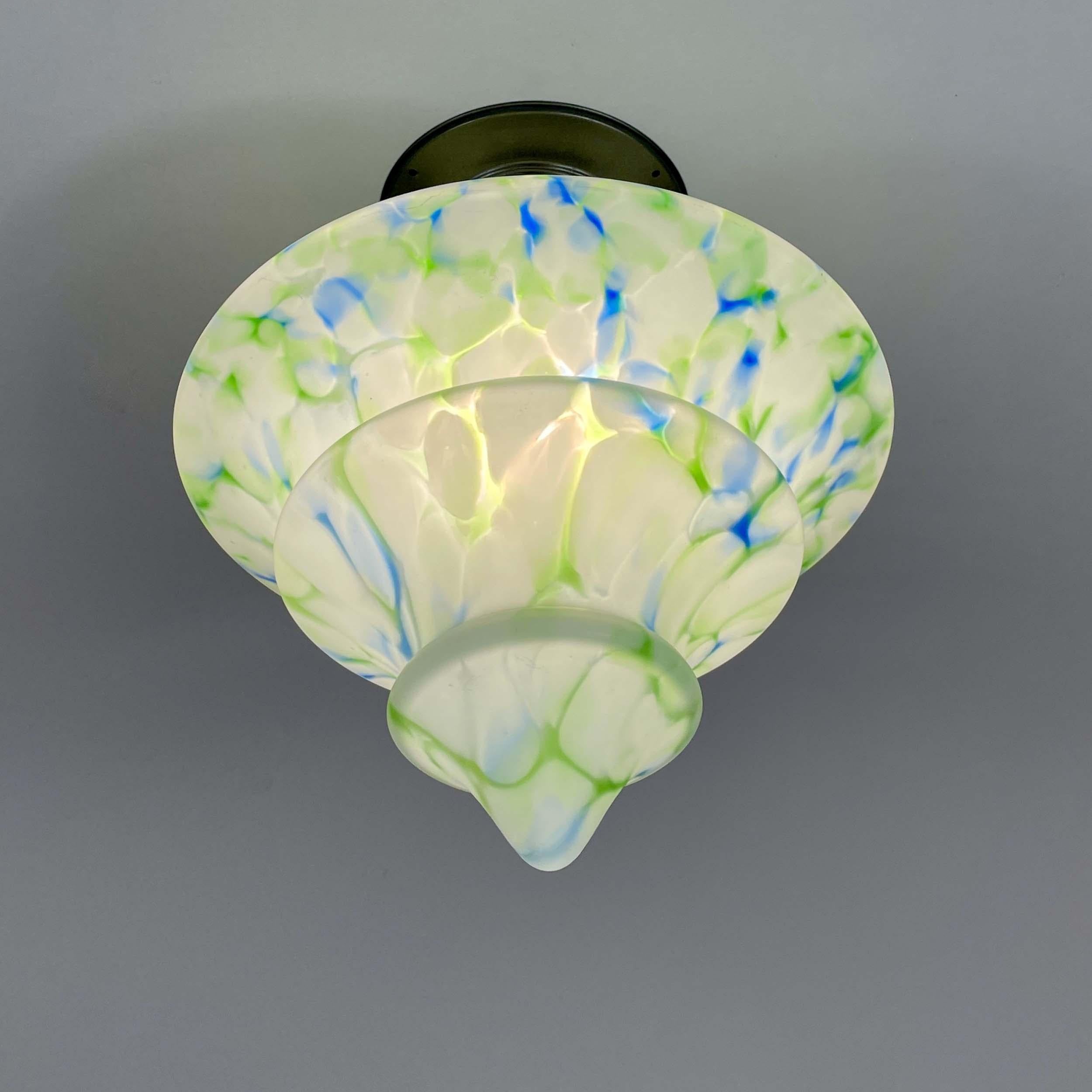 Art Deco Flush Mount, Germany 1930s For Sale 2