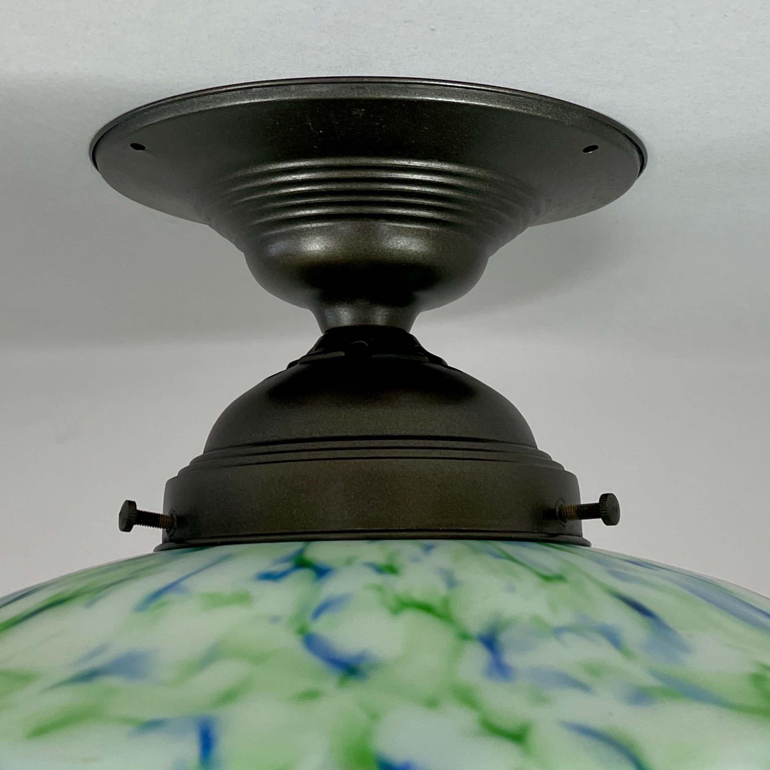 Art Deco Flush Mount, Germany 1930s For Sale 5