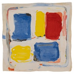 Sin título (Composición con bloques de colores primarios), Bram Bogart (1989)