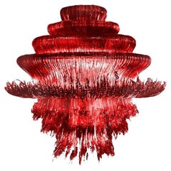 Sneeze Chandelier mod. A Red