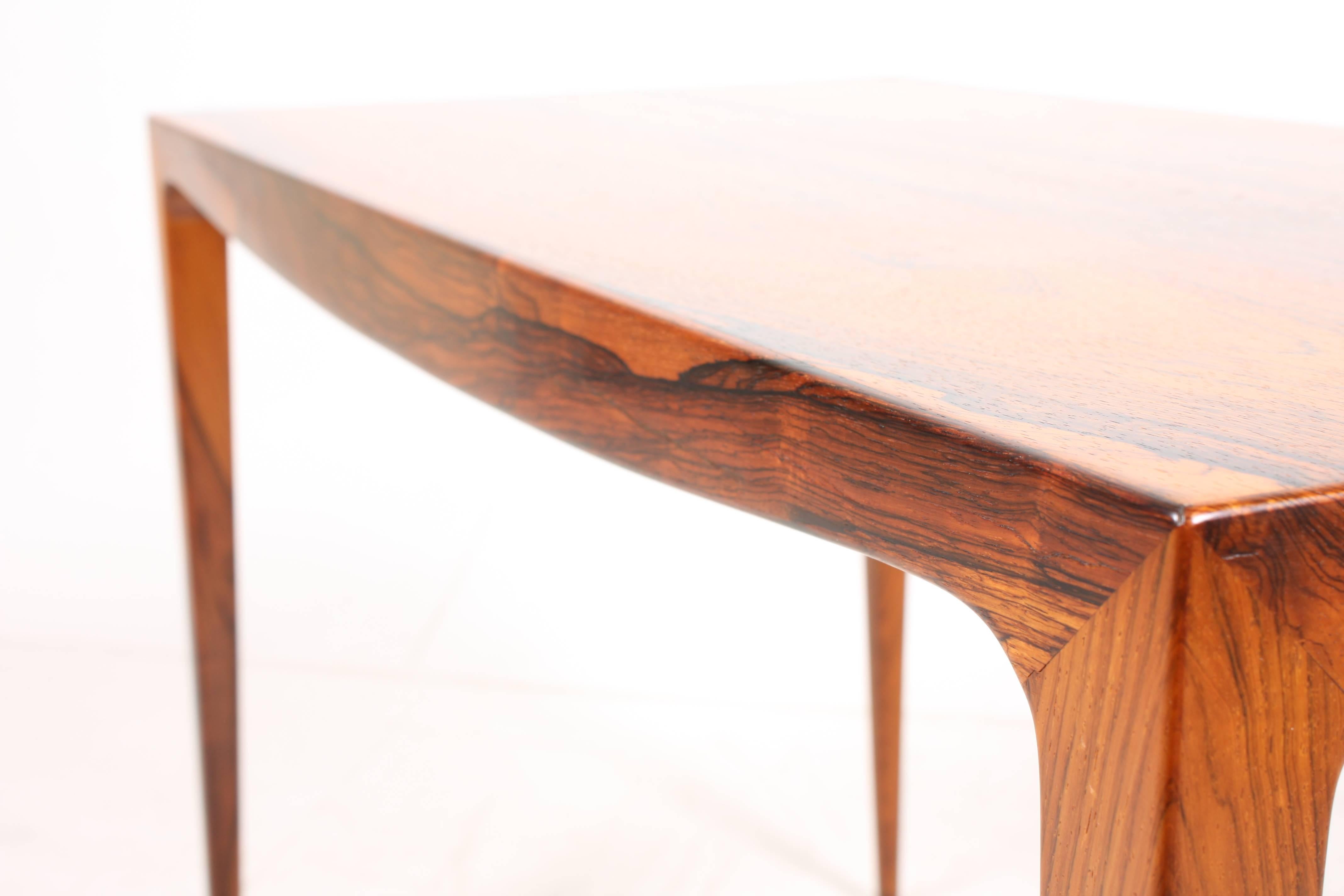 Scandinavian Modern Elegant Low Table by Wanscher