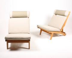 Paire de chaises pliantes AP71 de Wegner