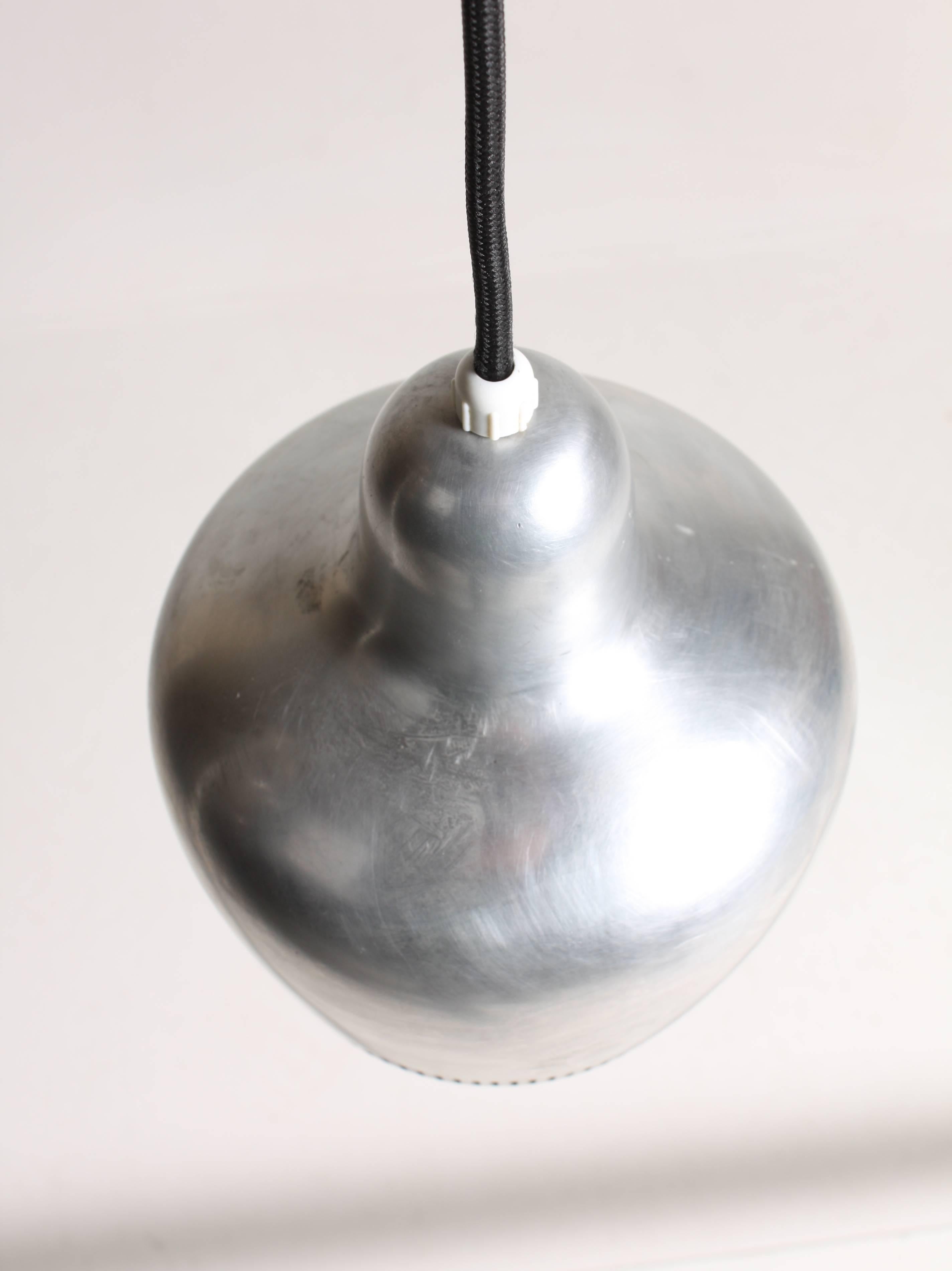 Scandinavian Modern Four Bell Pendants by Alvar Aalto