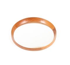 Dänischer gerahmter dänischer Teakholzspiegel