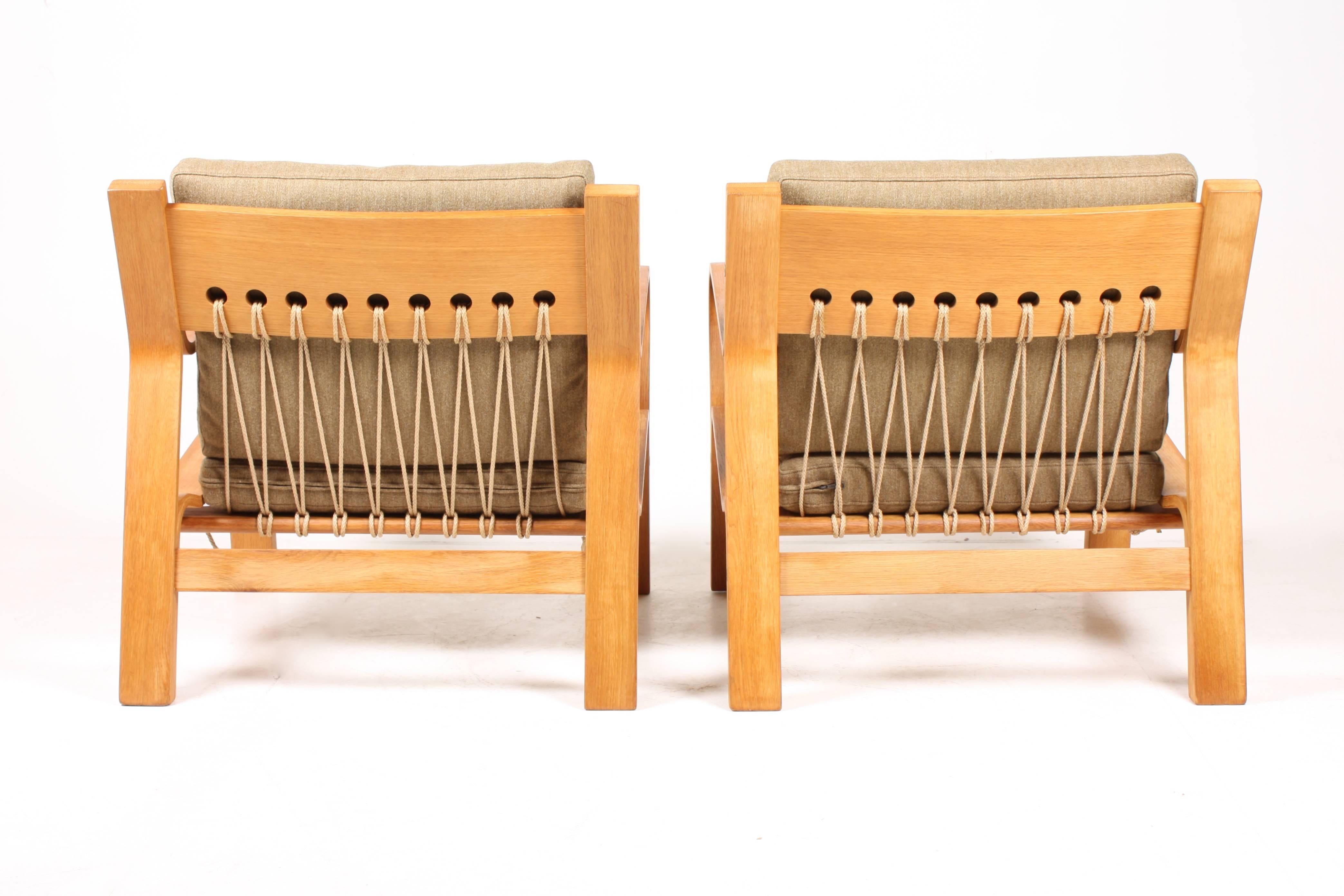 Pair of Easy Chairs by Wegner 2