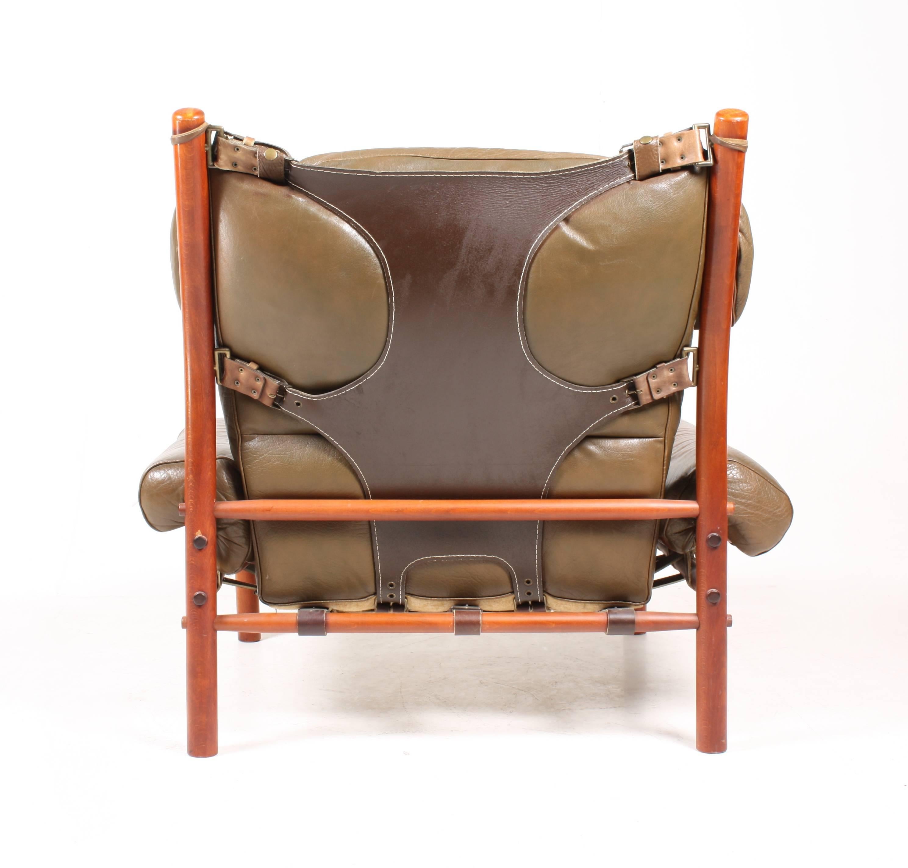 Inca Lounge Chair by Arne Norell In Excellent Condition In Lejre, DK