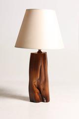 Table Lamp in Solid Rosewood