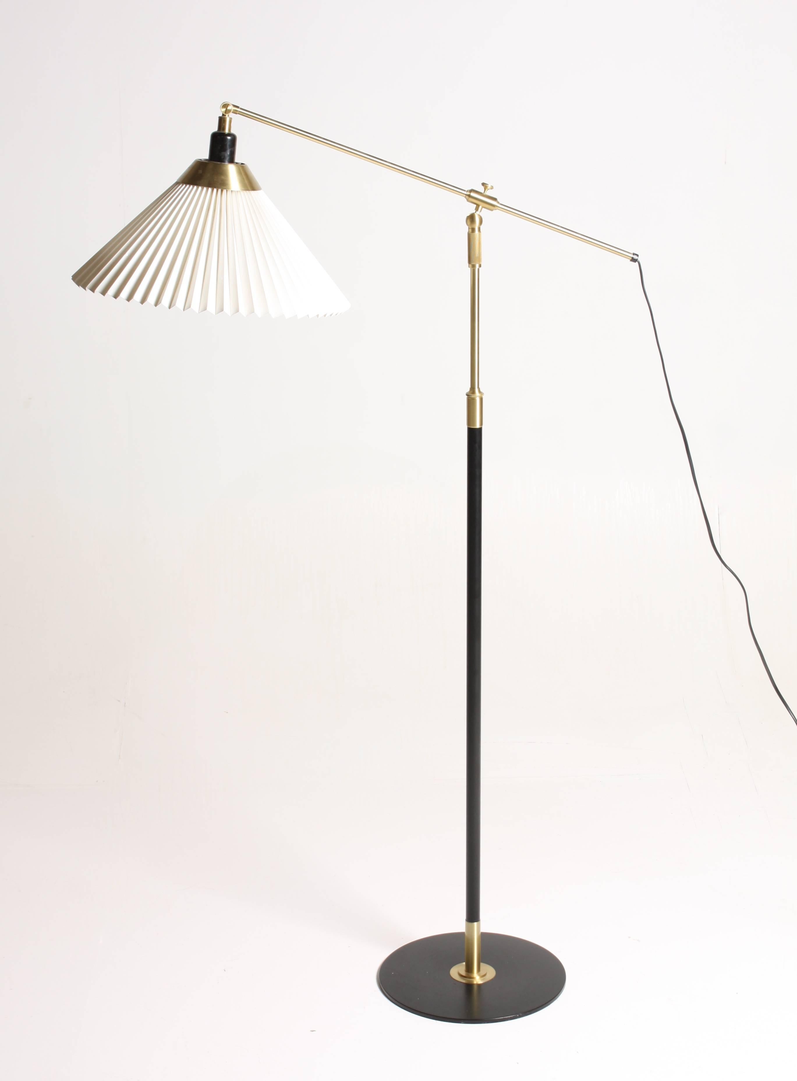 Metal Pair of Adjustable Floor Lamps by Le Klint