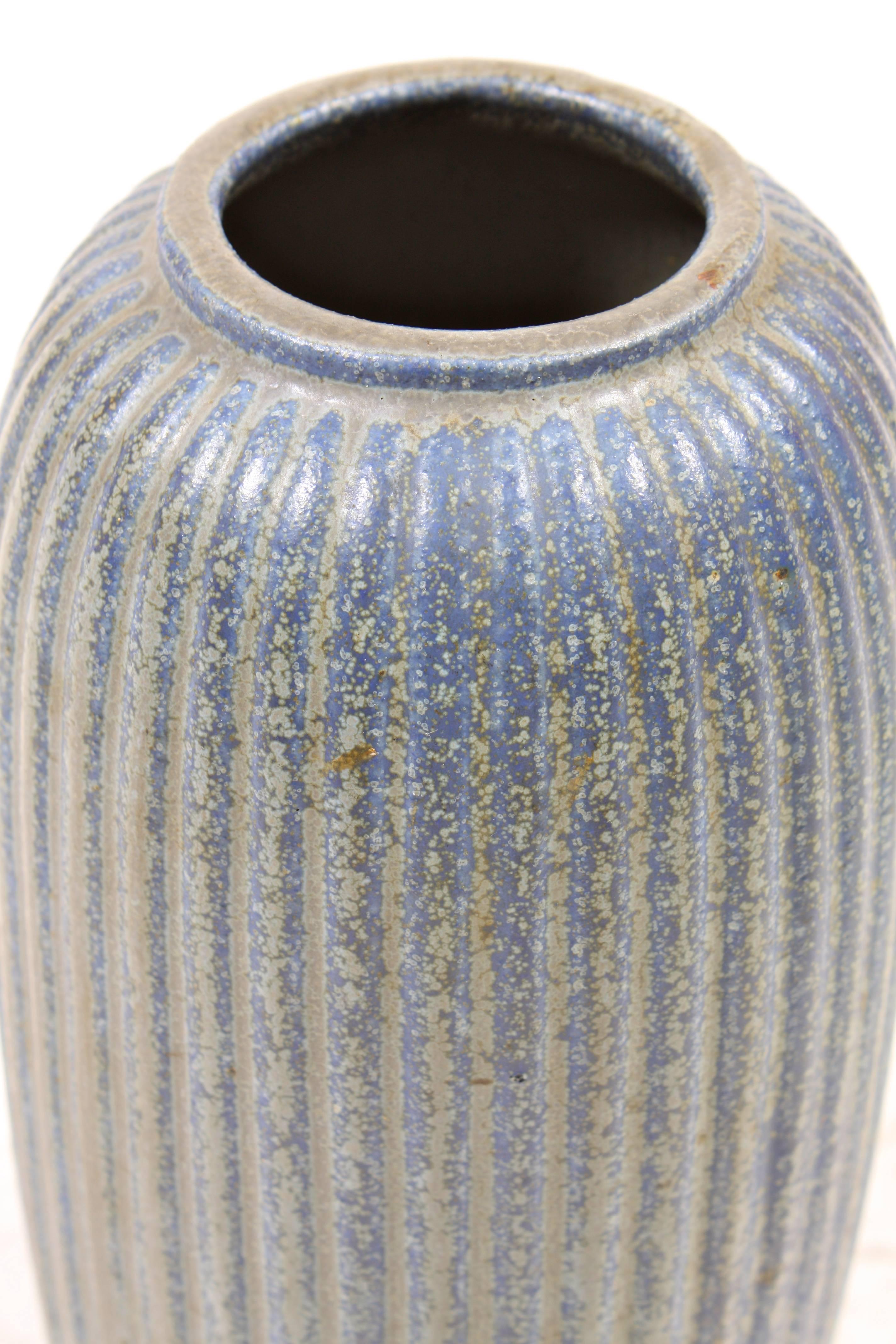 Scandinavian Modern Stoneware Vase by Arne Bang