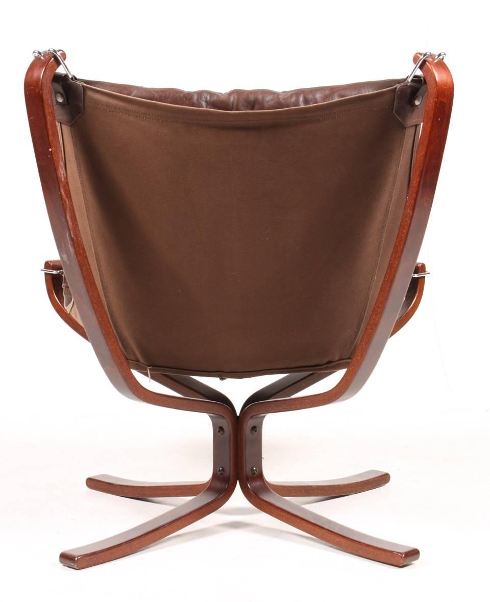 Danish Original Falcon Chair by Sigurd Resell