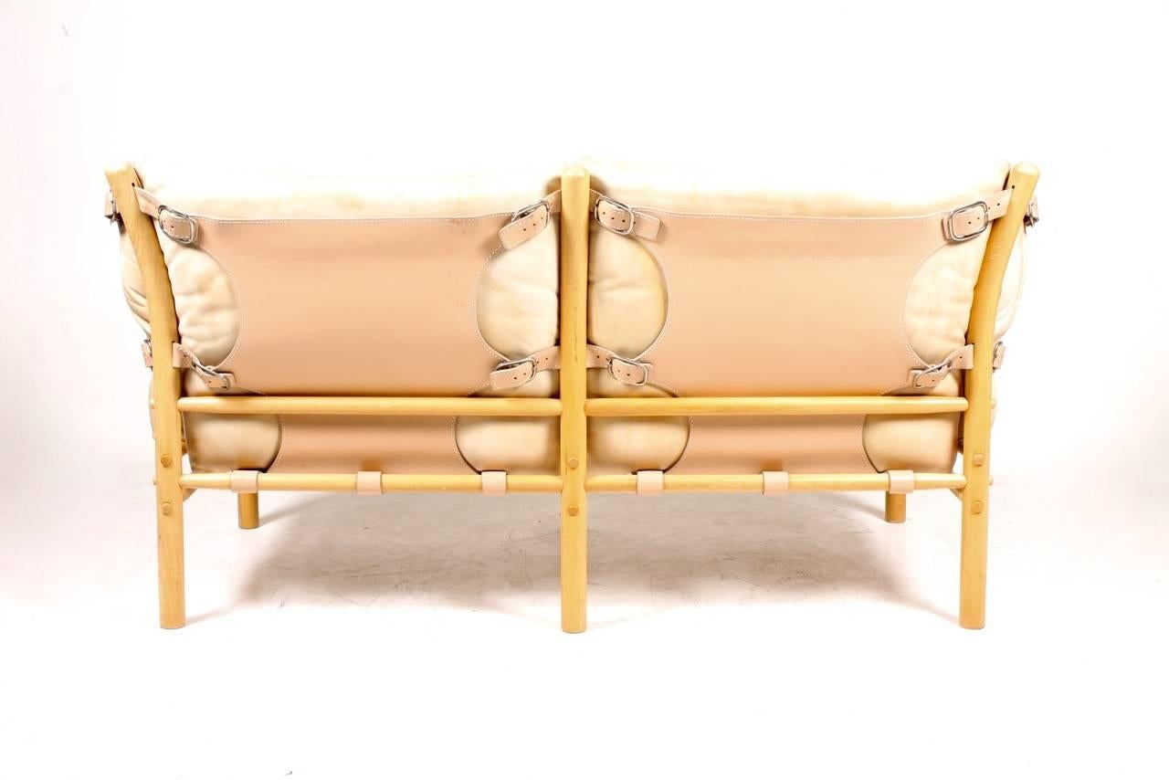 Mid-20th Century Ilona Sofa in Leather by Arne Norell