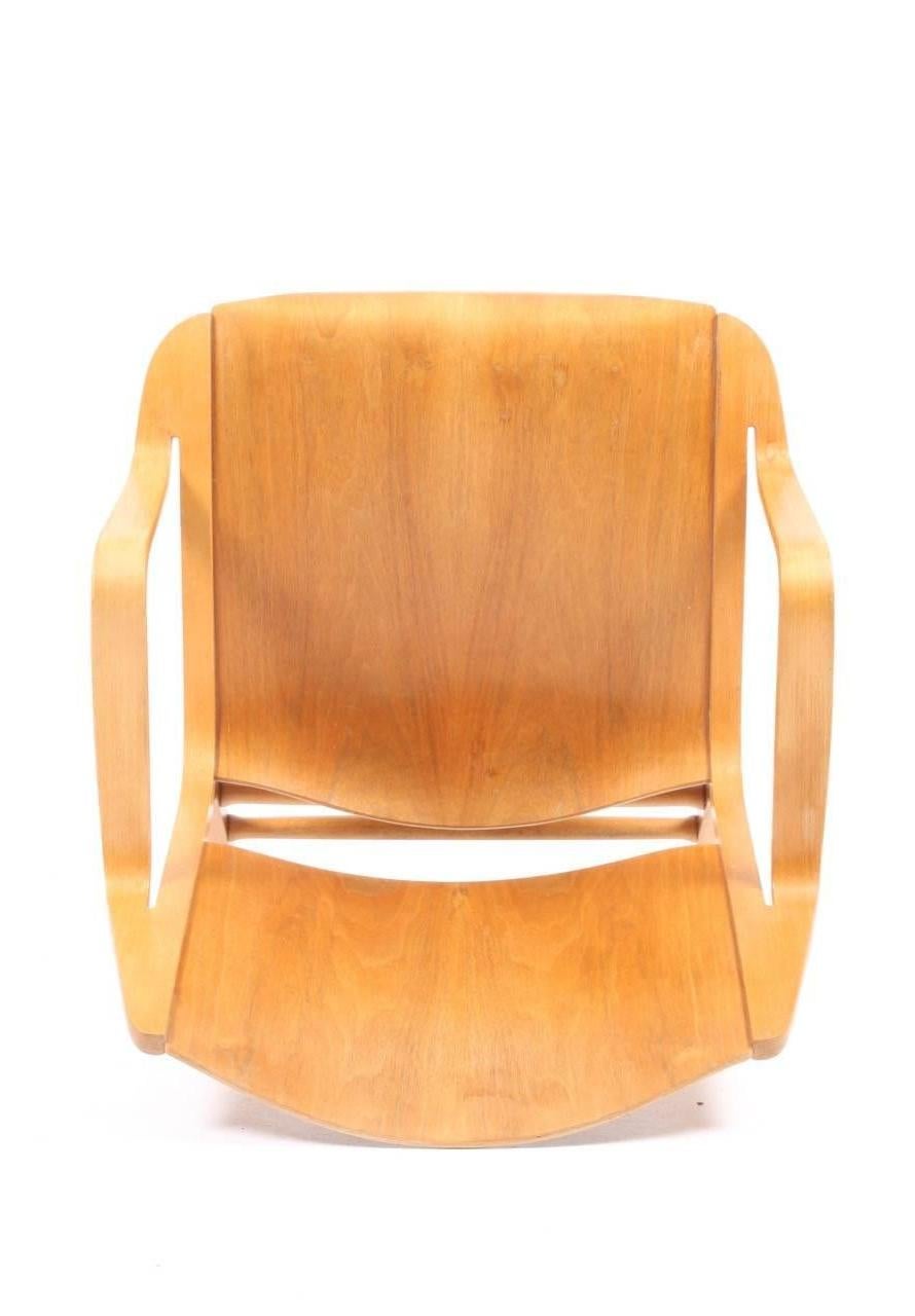 Beech AX Lounge Chair by Hvidt & Mølgaard