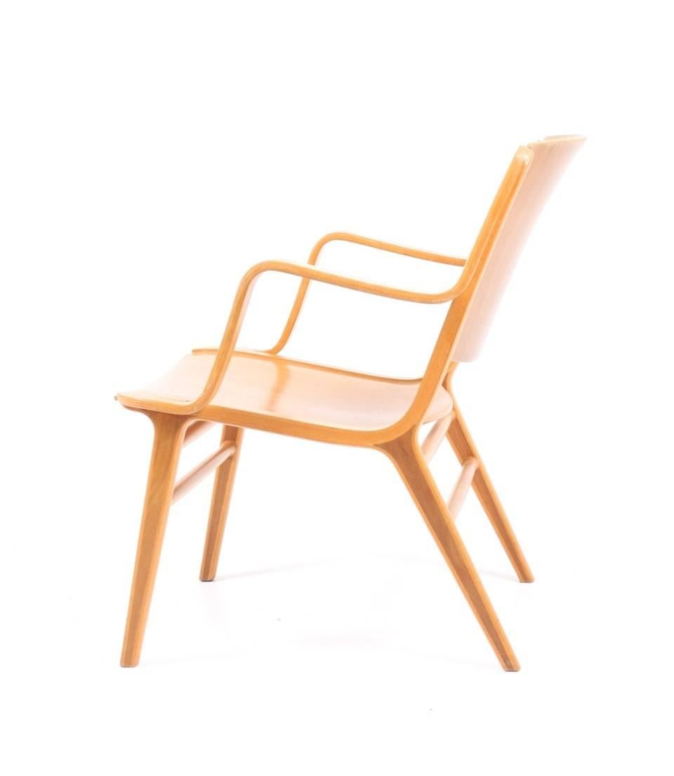 Scandinavian Modern AX Lounge Chair by Hvidt & Mølgaard