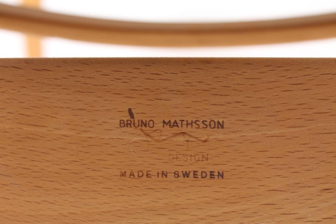 Danish Bruno Mathsson Lounge Chair Model Pernilla 3