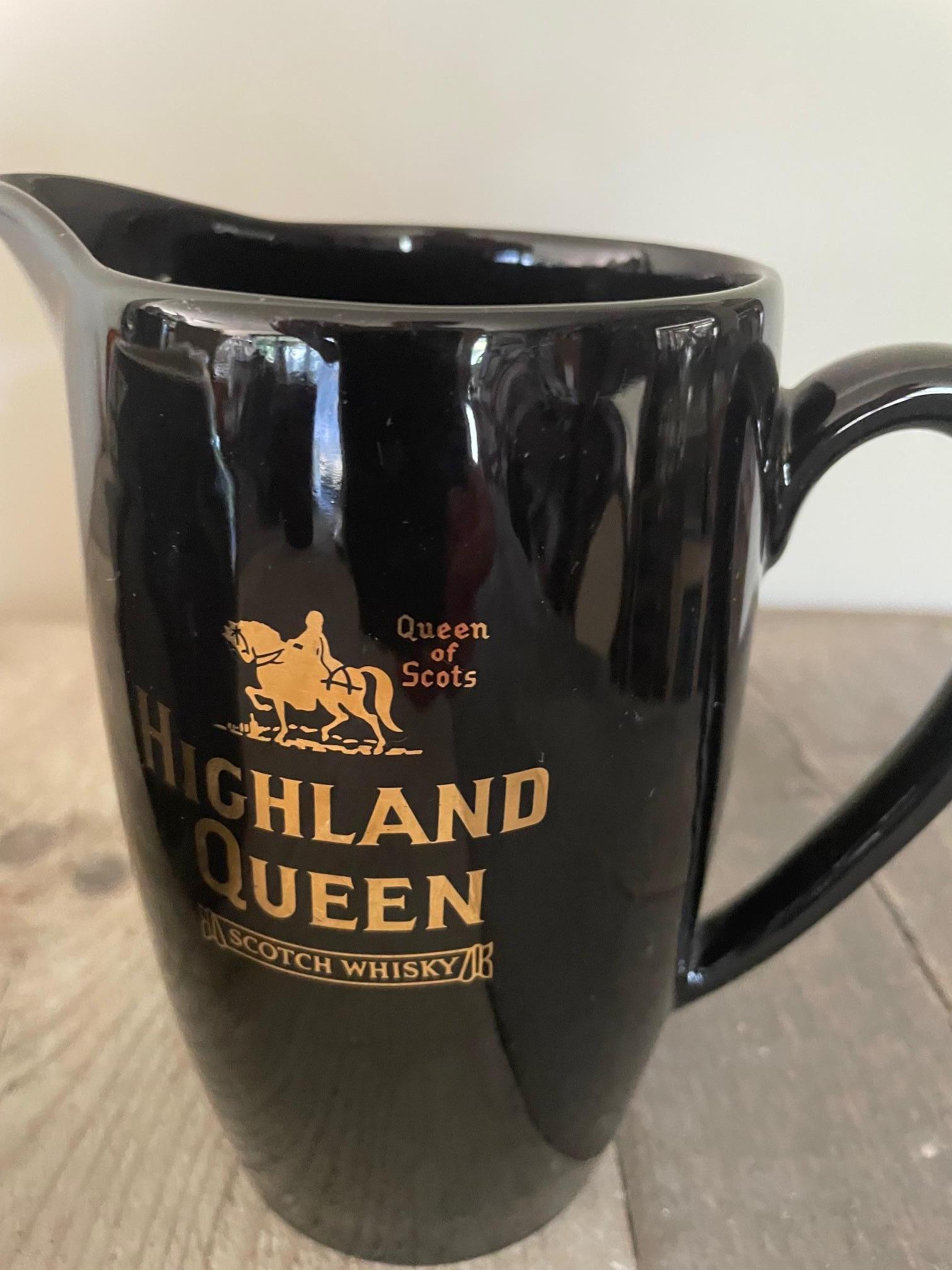European Highland Queen, Vat 69 and Macleay Duff water pitchers For Sale