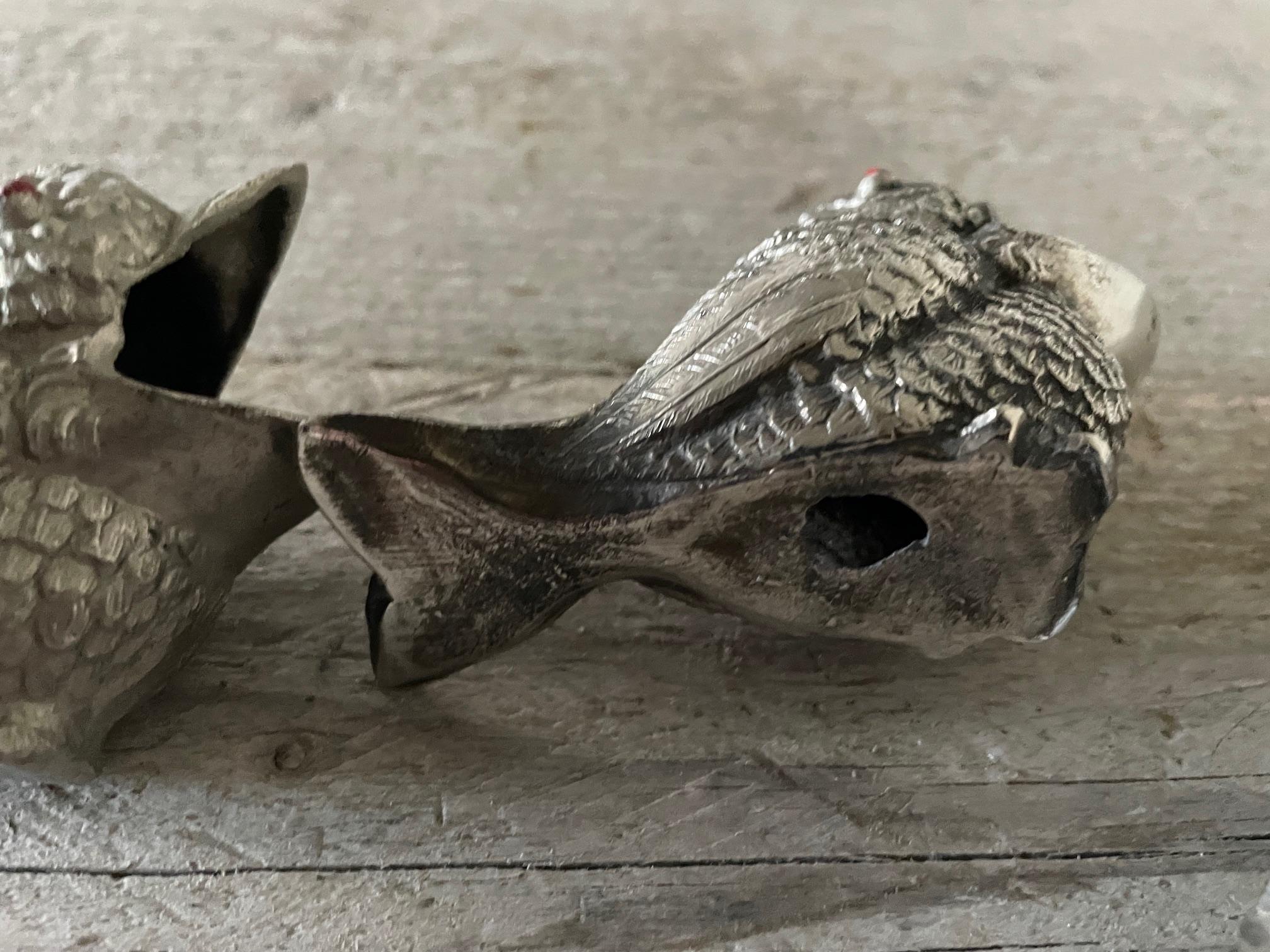 20th Century Set of 3 bird ashtrays For Sale
