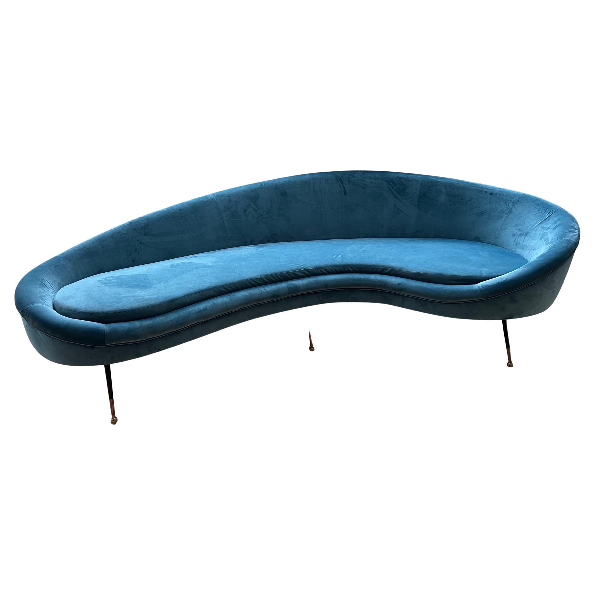 Curved sofa by Federico Munari, Italy