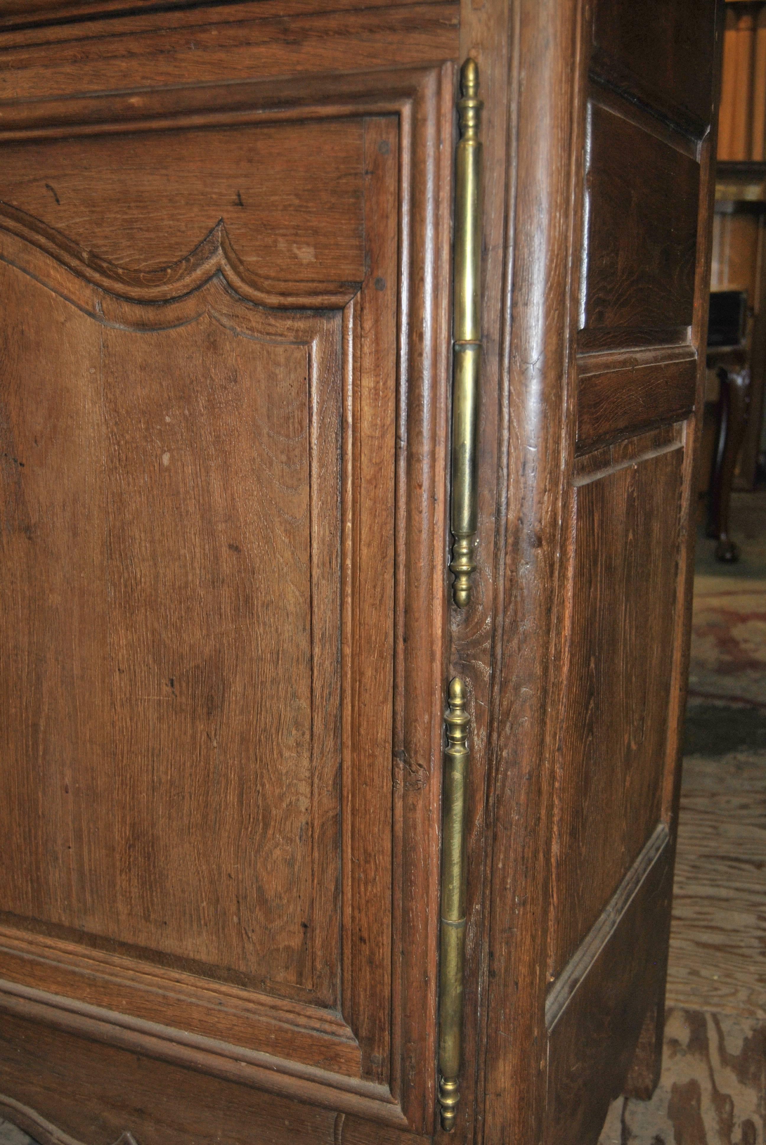 19th Century Oak Country French Cupboard 2