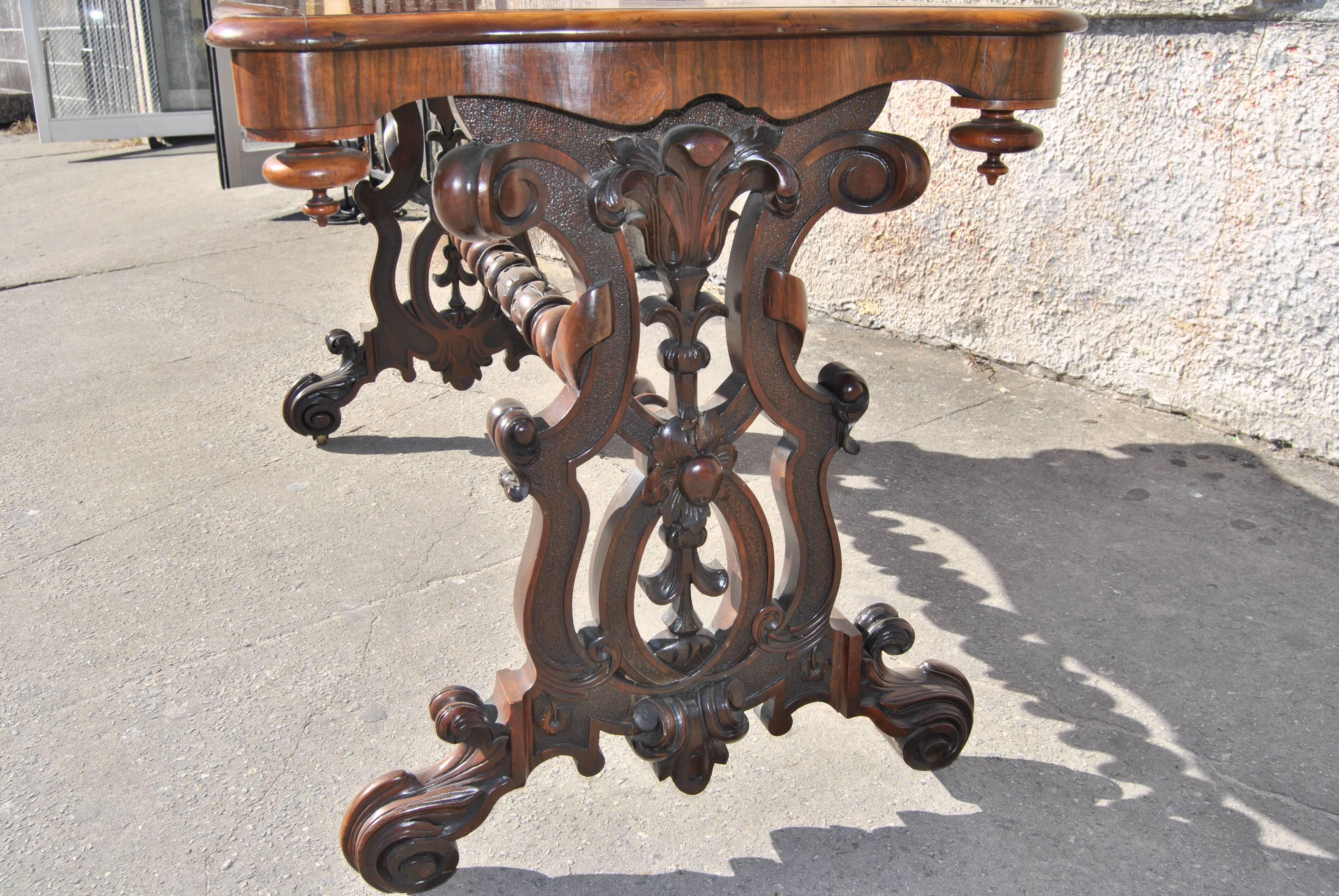rosewood hall table