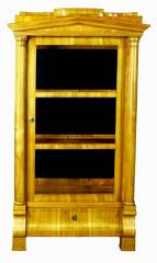 Biedermeier Period Vitrine Display Cabinet