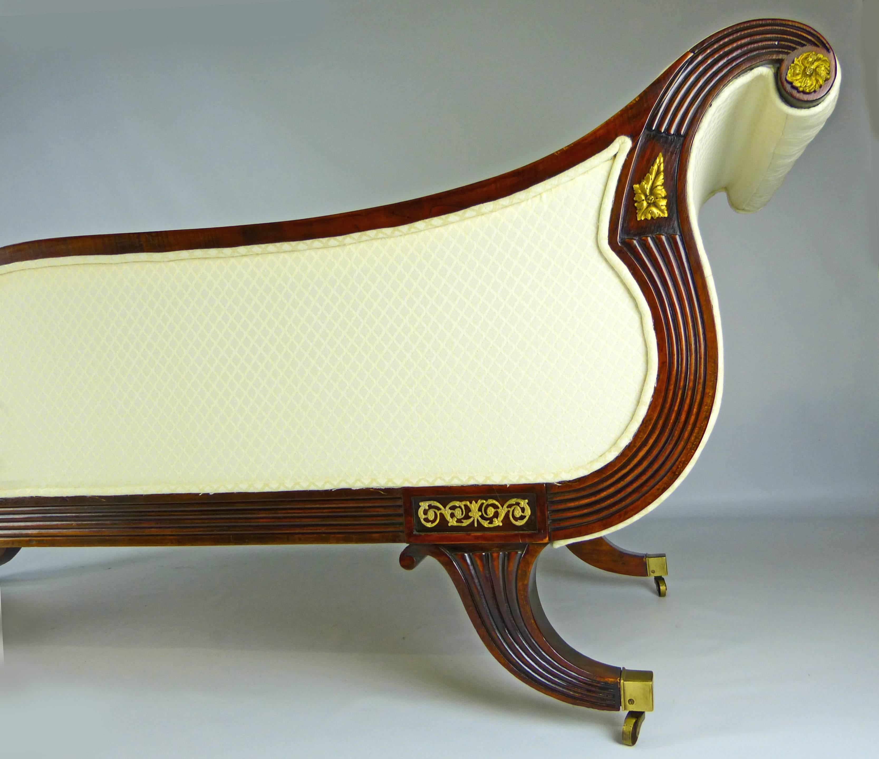 Carved Chaise Long or Daybed Early 19th Century American - RETIREMENT SALE