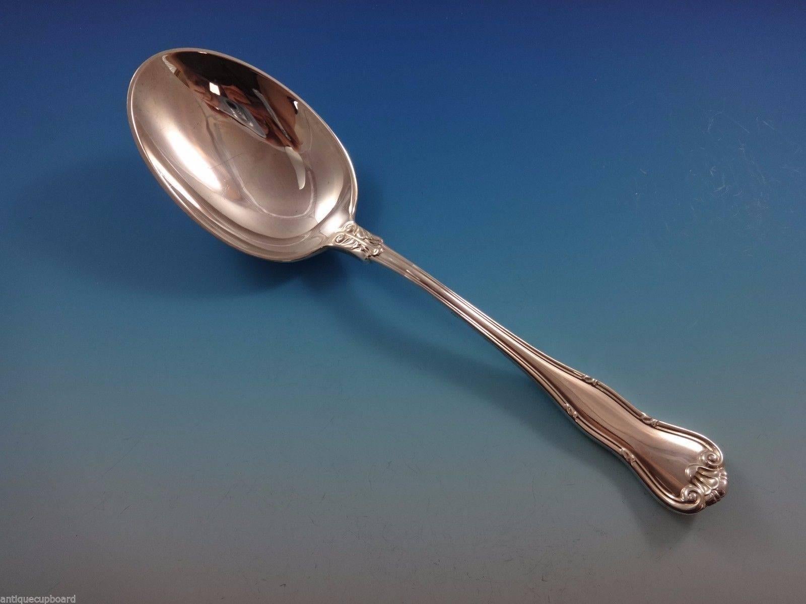 Mid-20th Century Provence by Tiffany & Co. Sterling Silver Dinner Flatware Set 12 Service 67 Pcs