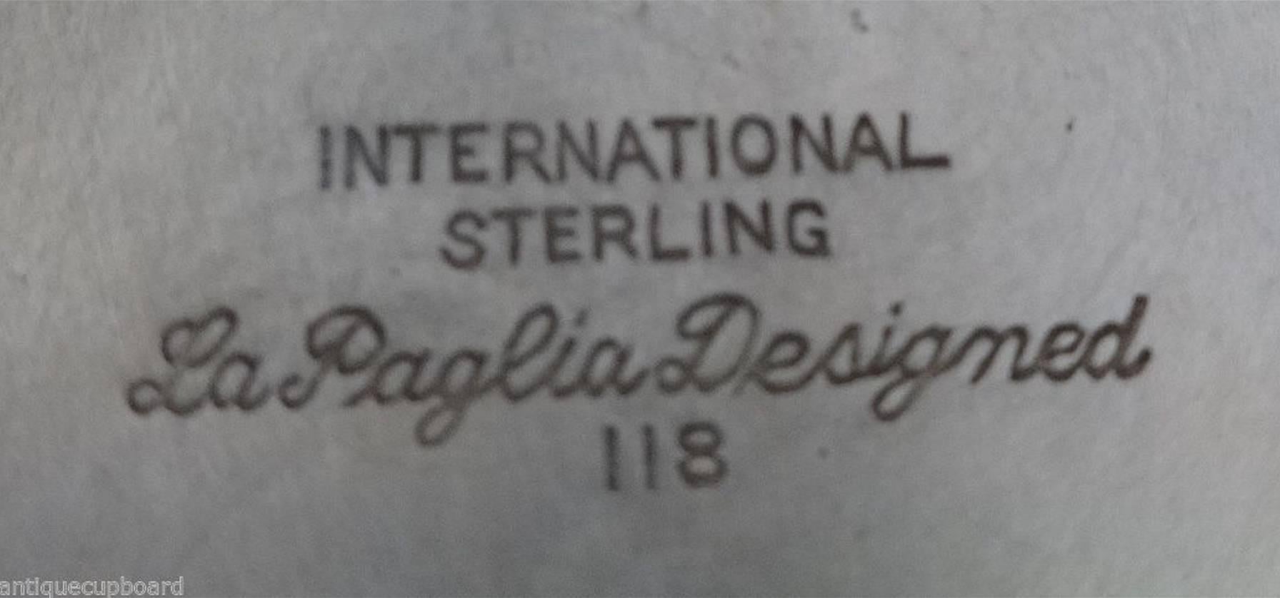 American La Paglia by International Sterling Silver Compote Set Three-Piece