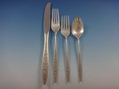 Spanish Lace by Wallace Sterling Silver Flatware Service Set 35 Pieces