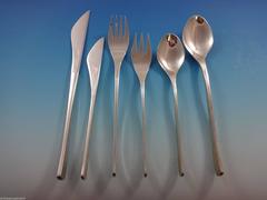 Vision by International Sterling Silver Flatware Set 12 Service
