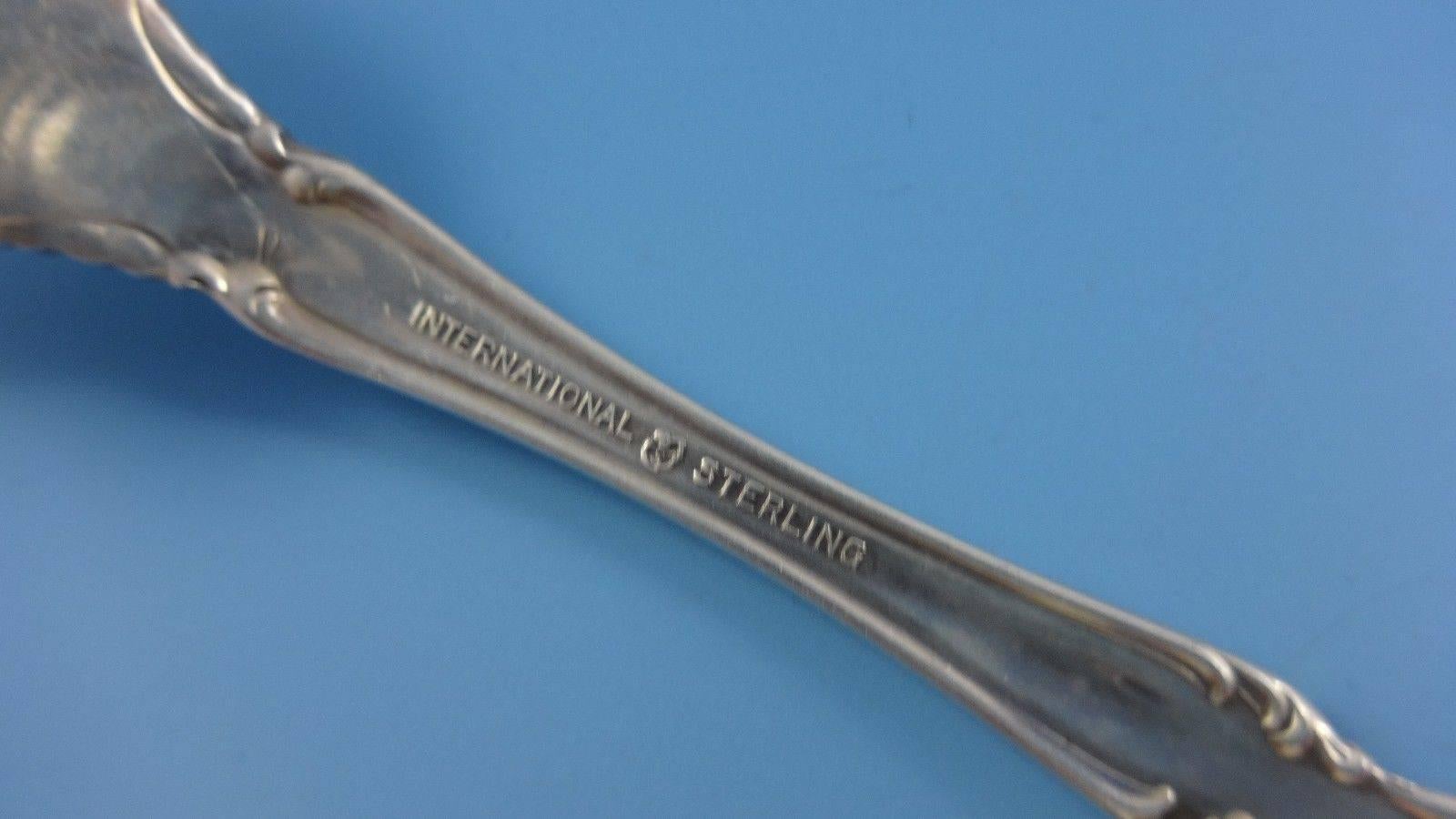 Angelique by International Sterling Juego de Cubiertos de Plata de Ley 8 Servicio de Comida 32 Piezas mediados del siglo XX en venta