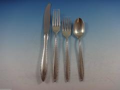 Michele by Wallace 35-teiliges Besteckset aus Sterlingsilber für acht Personen