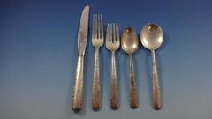 Camellia by Gorham Sterling Silver Flatware Set 8 Service Luncheon 43 Pcs