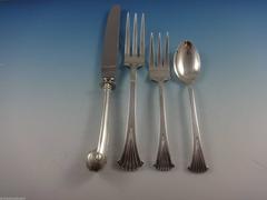 Onslow by Tuttle Sterling Silver Flatware Service for Eight Set 32 Pieces