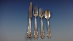 Rondelay by Lunt Silver Servizio di posate in argento per 8 persone 36 pezzi