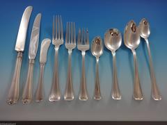 Old French by Gorham Sterling Silver Flatware Dinner and Lunch Set 86 Pieces