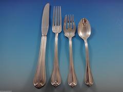 Woodwind by Reed & Barton Sterling Silver Flatware Service eight Set 34 Pieces