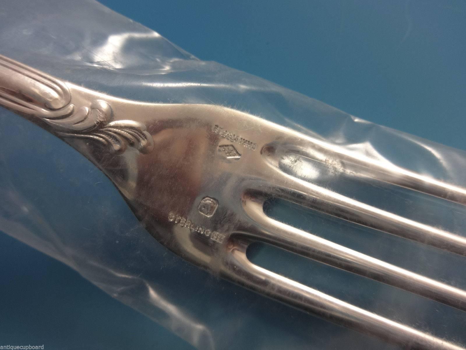 Marly by Christofle Sterling Silver Flatware Service for 18 Set of 90 Pieces New 3