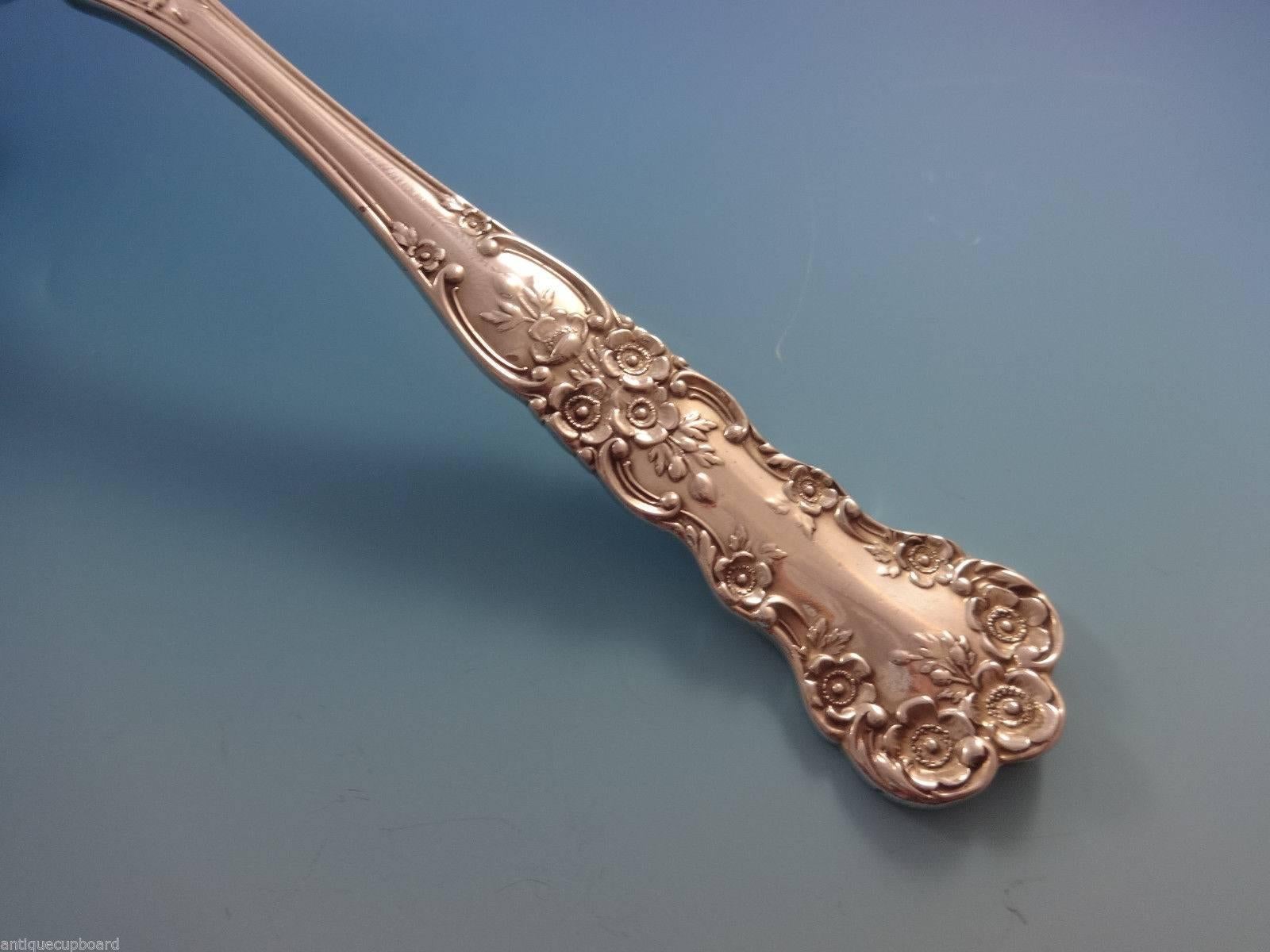 Late 19th Century Buttercup by Gorham Sterling Silver Flatware Set for 12 Dinner Size 65 Pieces