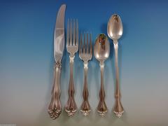George & Martha by Westmorland Sterling Silver Flatware Set of 12 Service 62 Pcs