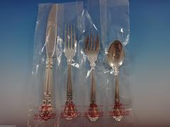 Chantilly by Gorham Sterling Silver Place Size Flatware Set  Service 32 Pcs, New