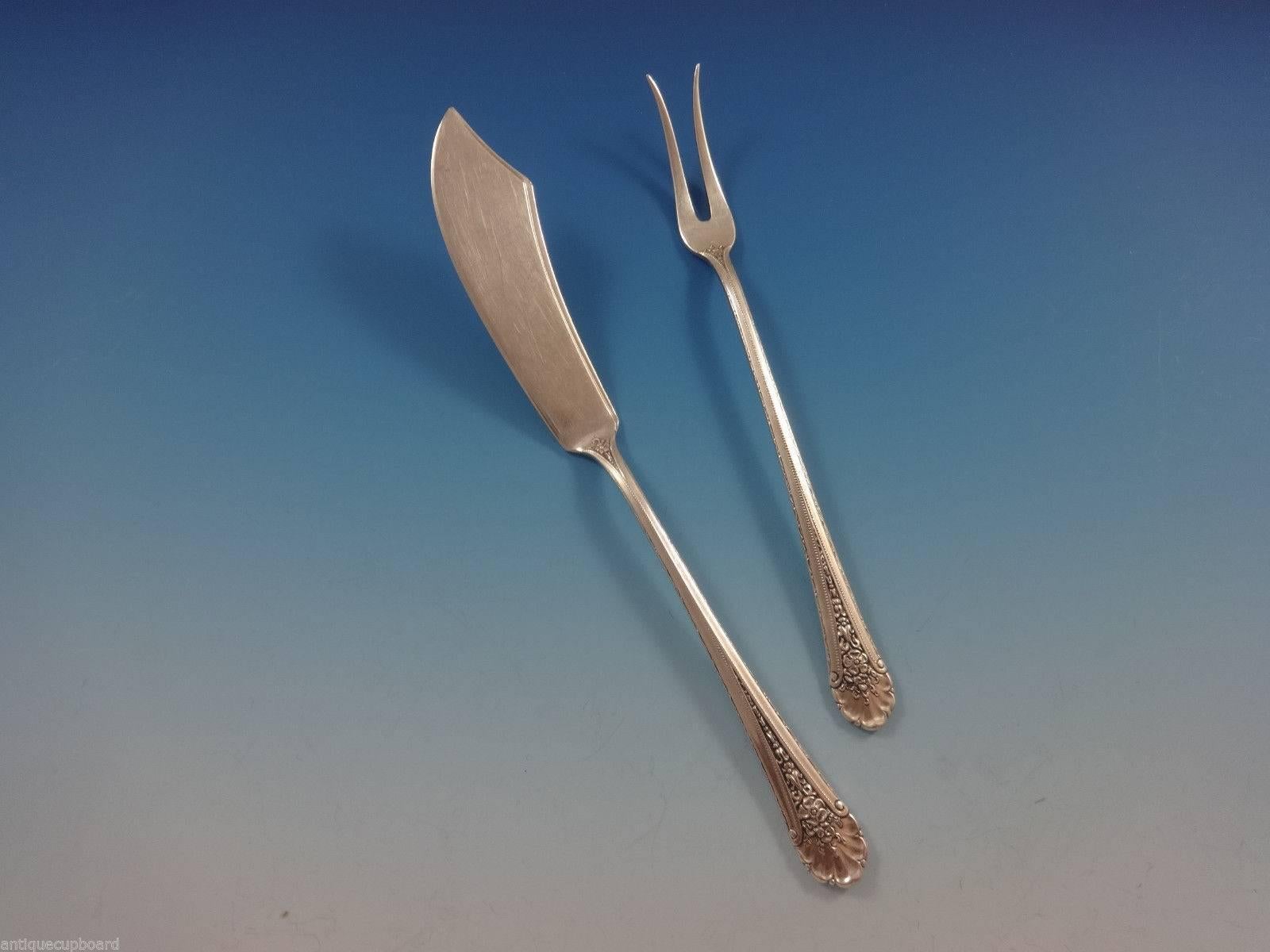 Juego de Cubiertos de Plata de Ley Royal Windsor by Towle para Ocho Servicio 53 Piezas en venta 2