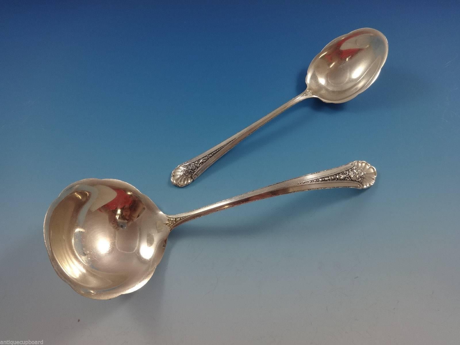 Juego de Cubiertos de Plata de Ley Royal Windsor by Towle para Ocho Servicio 53 Piezas en venta 1